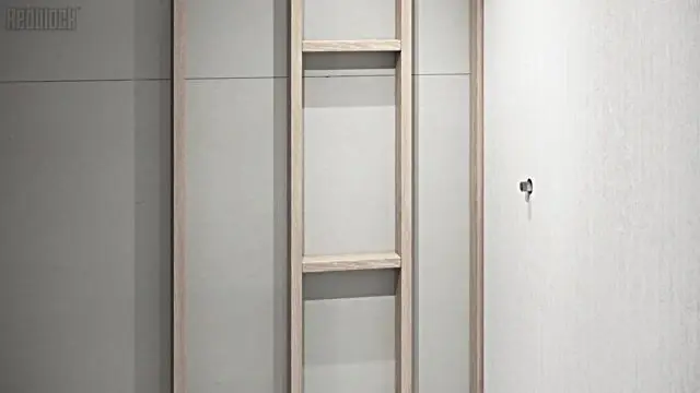 Video thumbnail for the Redblock SCS-B corner shower shelf 30 pound load demonstration