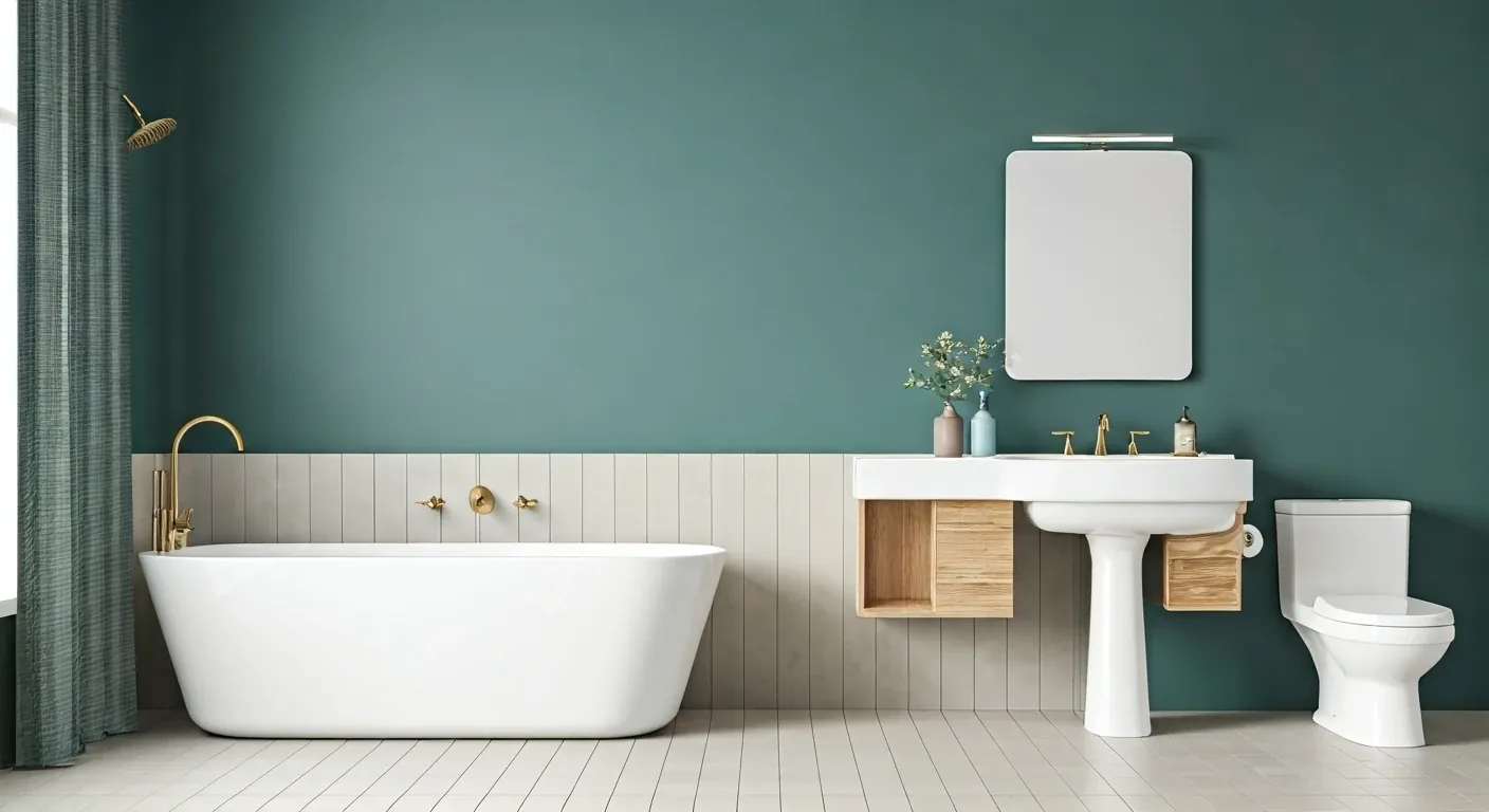 Key bathroom remodel components