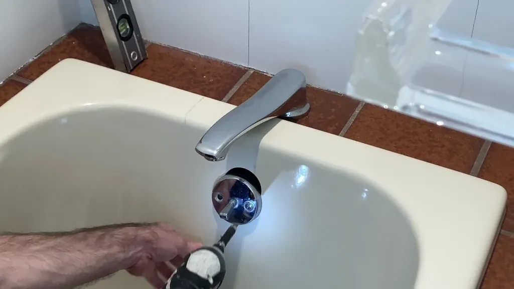 Removal of old tub overflow - bathtub conversion to shower post