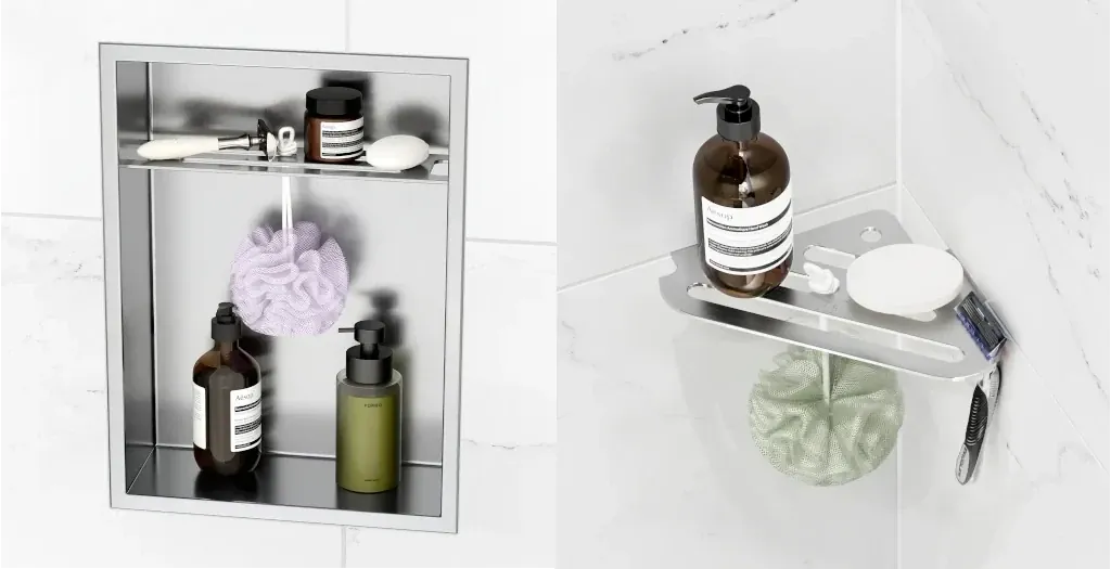 redblock N1014-M niche and corner shelf