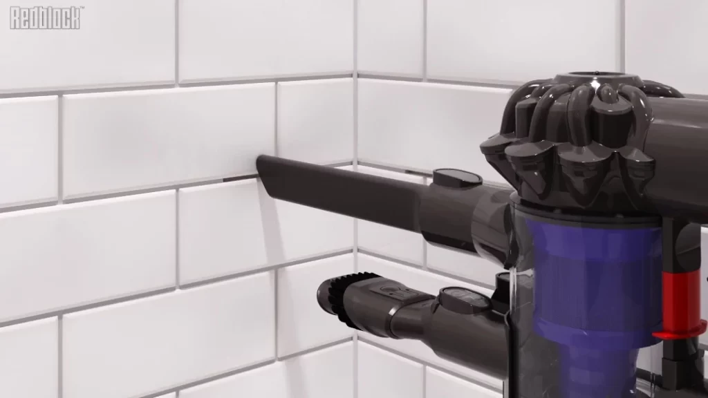 Corner shelf-cleaning out notches - installing shower shelf on already tiled wall post