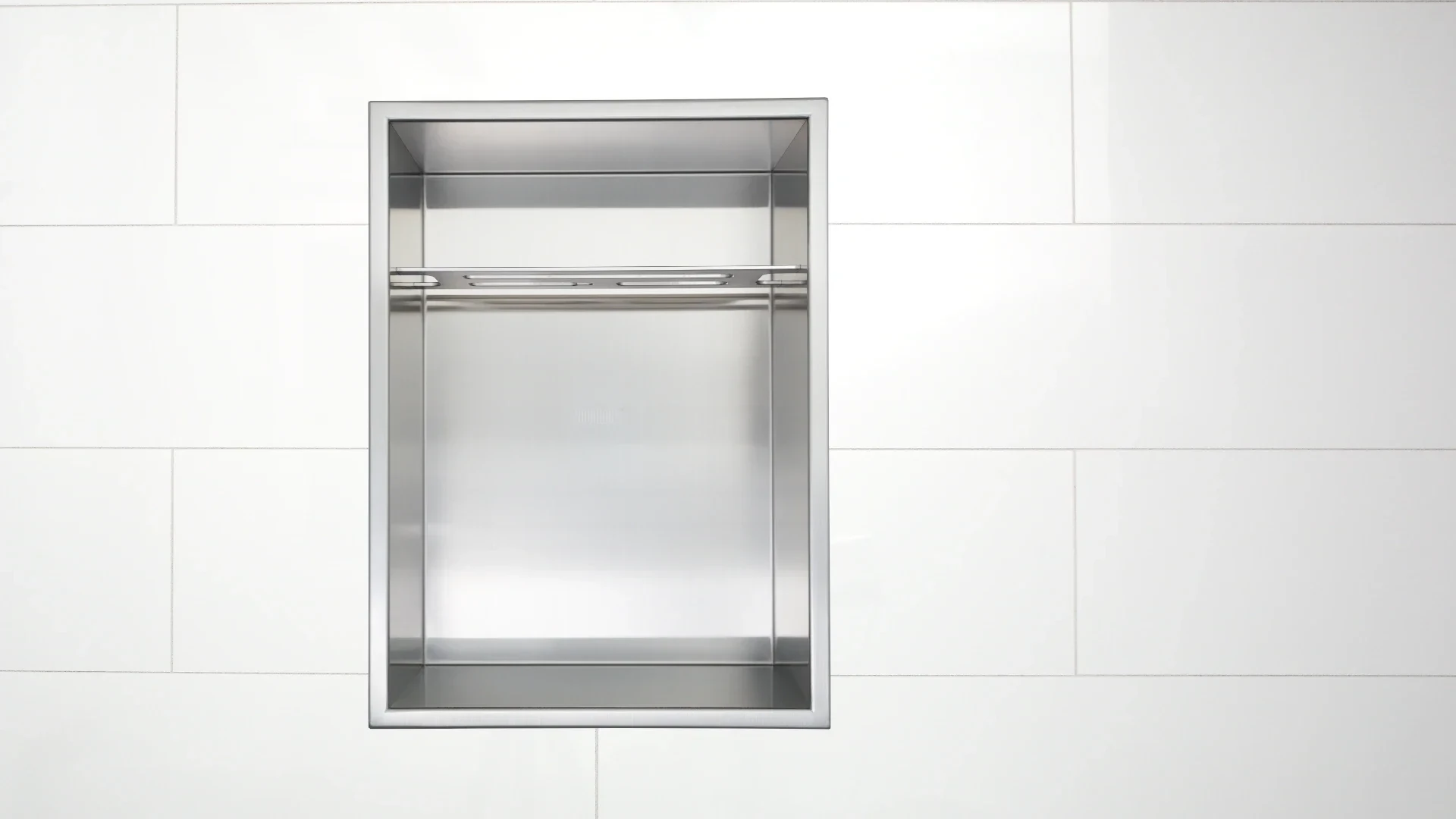 Redblock Stainless Steel Shower Niche