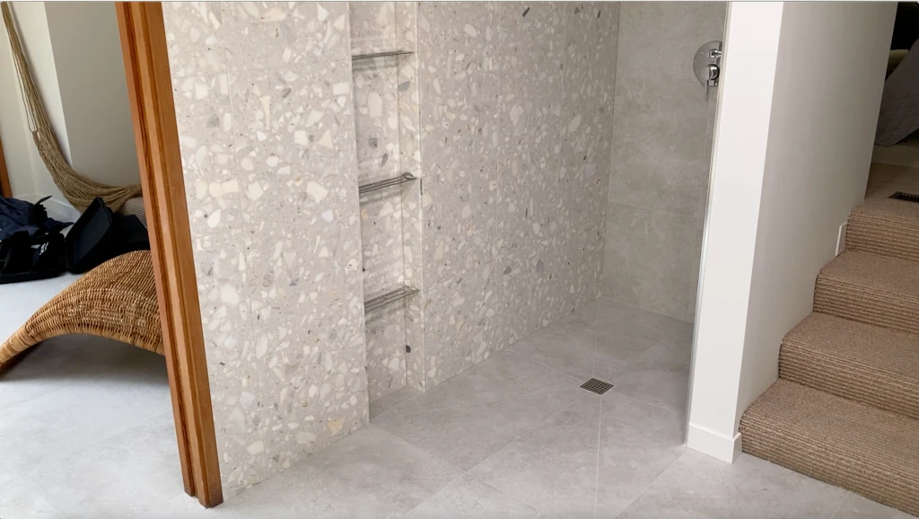Final image of bath-shower after remodel