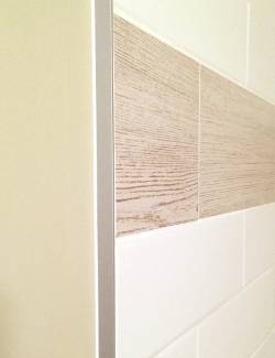 Tile Edge Trim - close up of 1/2