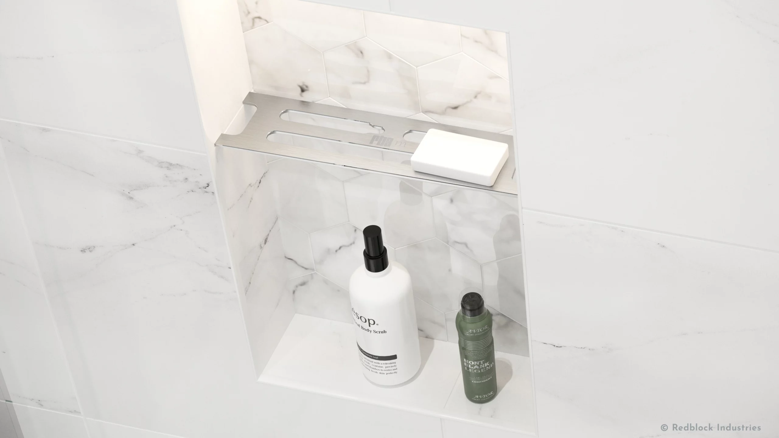 I've Finally Found a Shower Shelf That Can Hold My Products